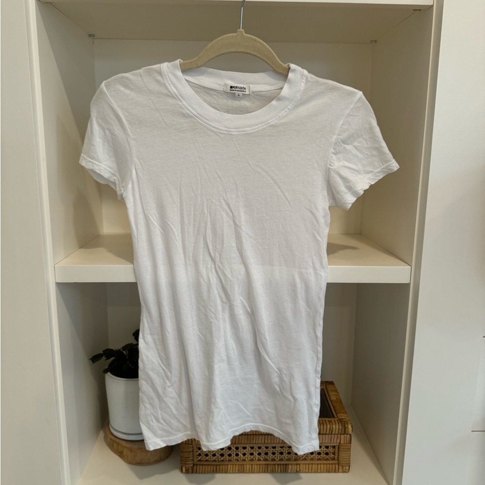 2 Pack! NWOT LA MADE T Shirts - White and Grey Size Small